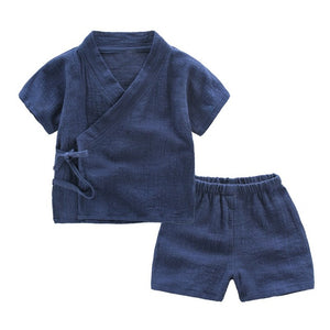 Boys Saturday Shirt // Shorts Set