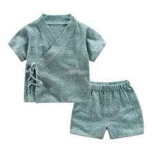 Load image into Gallery viewer, Boys Saturday Shirt // Shorts Set