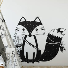 Load image into Gallery viewer, Cute Woodland Fox Wall Sticker