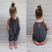 Load image into Gallery viewer, Girls Summer Jumpsuit