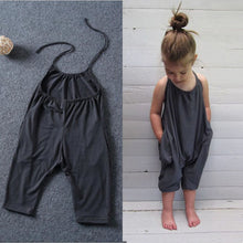 Load image into Gallery viewer, Girls Summer Jumpsuit