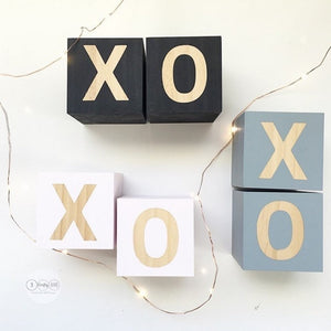 Nordic Style Wooden Alphabet Letters