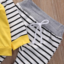 Load image into Gallery viewer, Striped Hooded Sweatshirt &amp; Pants