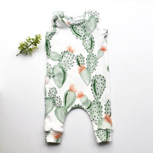 Load image into Gallery viewer, Newborn Toddler Baby Cartoon Cactus Boys Girls Bodysuit Jumpsuit Outfits Clothes