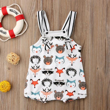 Load image into Gallery viewer, Summer Cartoon Animal Jumpsuits