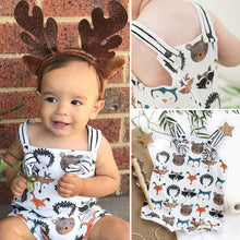 Load image into Gallery viewer, Summer Cartoon Animal Jumpsuits