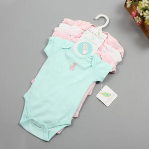 FIVE PIECE Baby Rompers - Boys & Girls