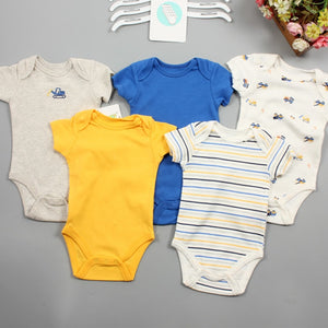 FIVE PIECE Baby Rompers - Boys & Girls