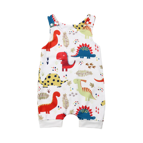 Sleeveless Dino Romper