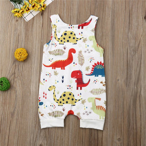 Sleeveless Dino Romper